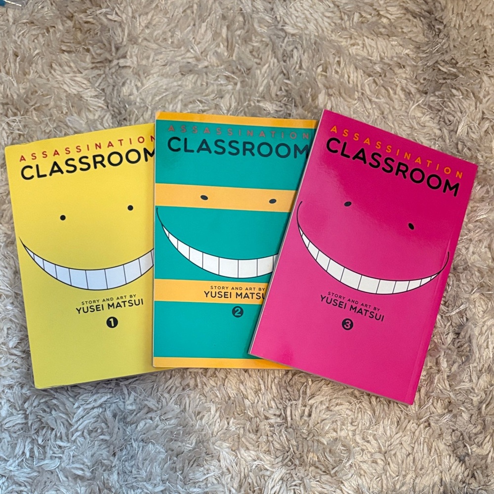 Assassination Classroom Manga Set Volumes 1-3